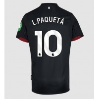 Camiseta West Ham United Lucas Paqueta #10 Visitante Equipación 2024-25 manga corta